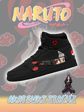 Akatsuki Itachi Uchiha V.2 Custom TS Hohe Sneakers